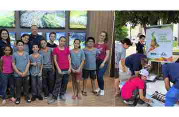 Guaraniaçu - Alunos da Escola Mun. do Campo Francisco Manoel da Silva participam de projeto em parceria com a Itaipu